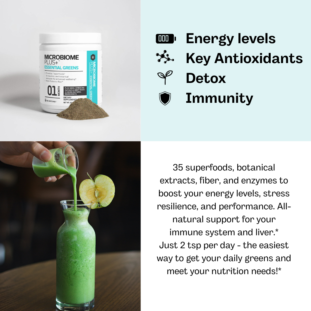 Essential Greens Superfood | Microbiome Plus+