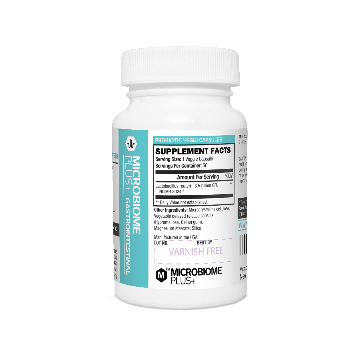 Microbiome Plus+ Probiotic Lactobacillus Reuteri NCIMB 30242 - Microbiome Plus+