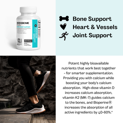 Bone & Heart Support | Microbiome Plus+