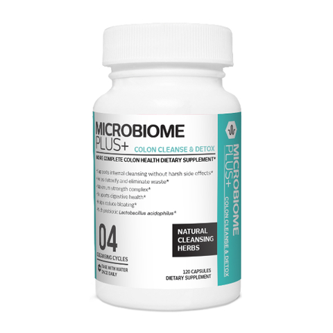 Microbiome Plus+ Colon Cleanse Natural Probiotic Detox Capsules