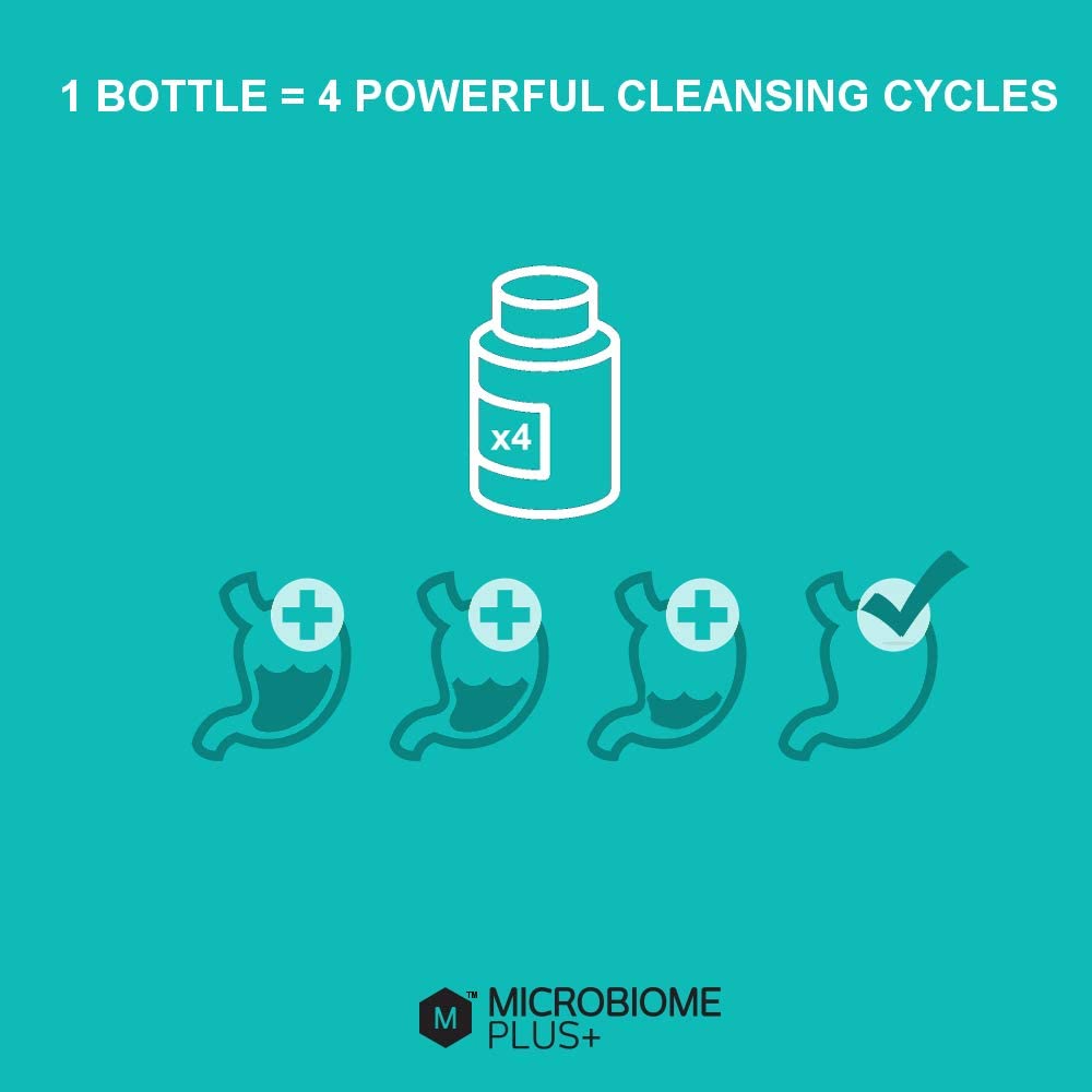 Microbiome Plus+ Colon Cleanse Natural Probiotic Detox Capsules