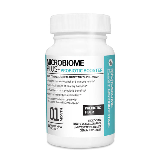 Microbiome Probiotics Bottle | Microbiome Plus+