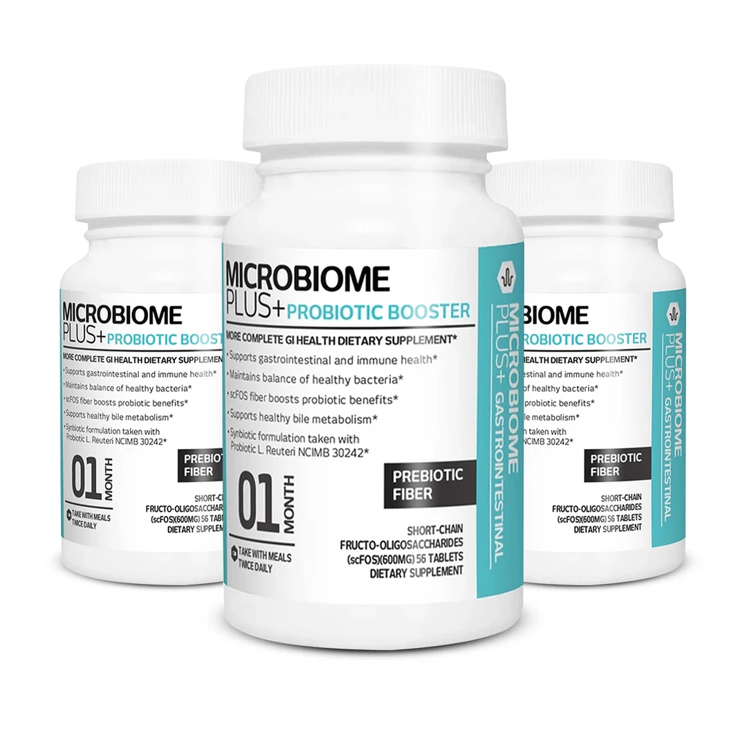 Prebiotic Fiber scFOS Supplement | Microbiome Plus+