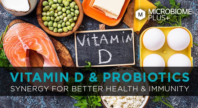 Vitamin D & Probiotics: Synergy for Better Health & Immunity