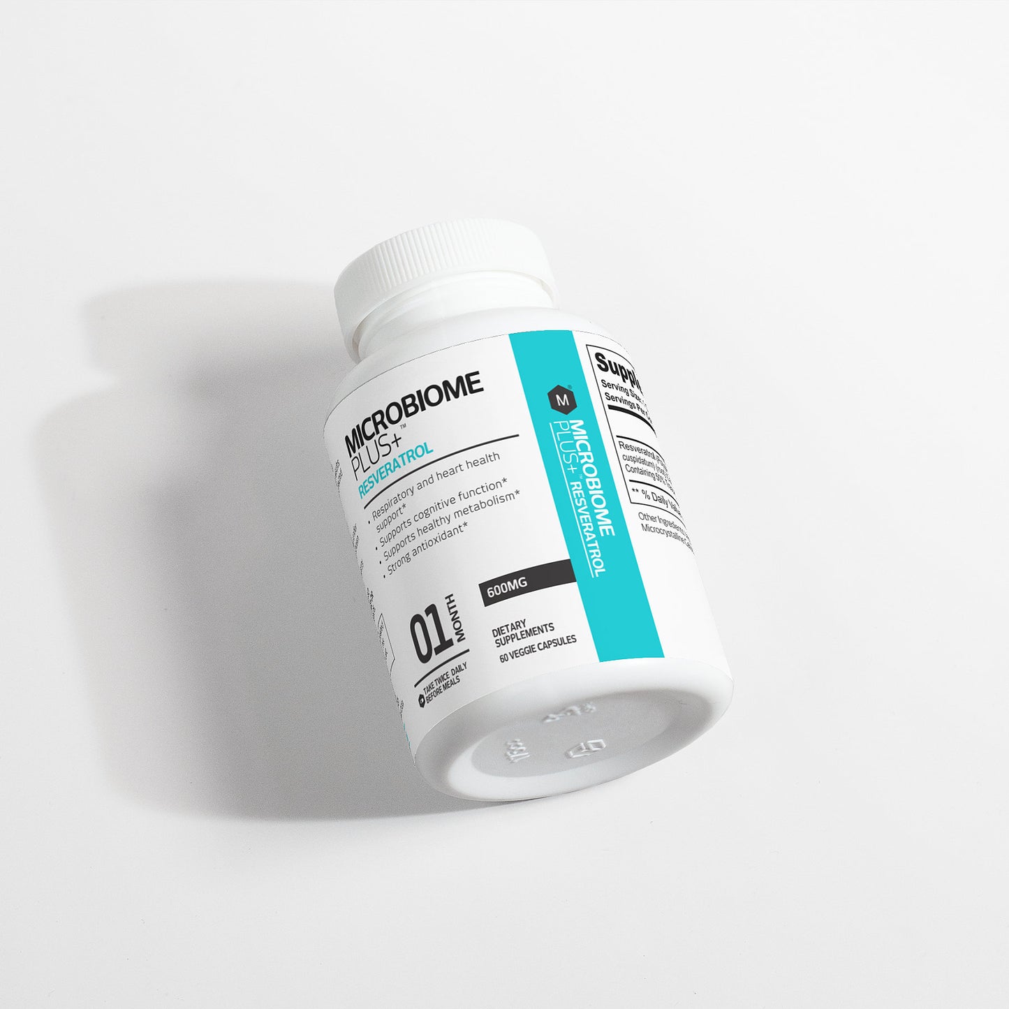 Resveratrol 600mg | Microbiome Plus+