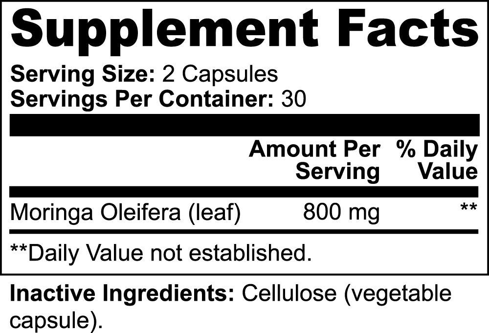 Pure Moringa | Microbiome Plus+