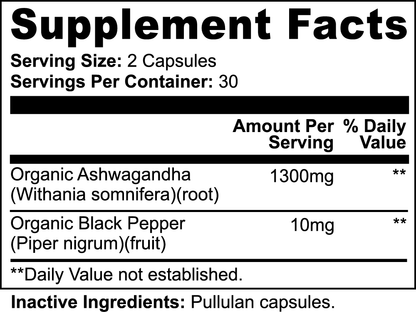 Organic Ashwagandha | Microbiome Plus+