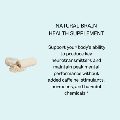Brain & Focus Nootropic Formula | Microbiome Plus+