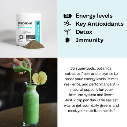 Essential Greens Superfood | Microbiome Plus+
