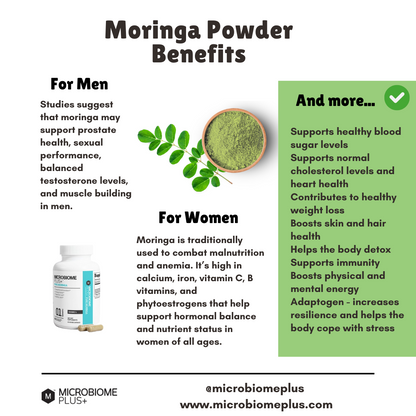 Pure Moringa | Microbiome Plus+