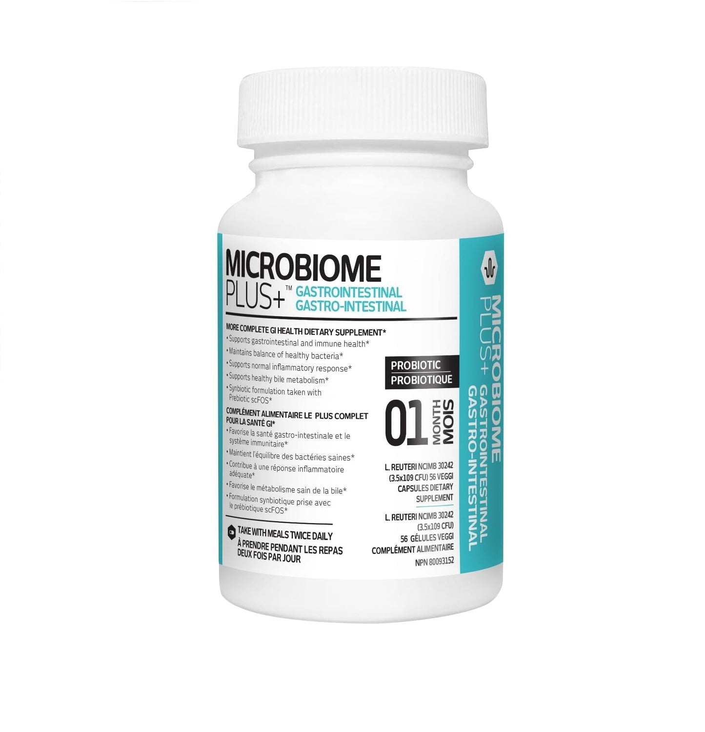 Lactobacillus Reuteri NCIMB 30242 | Microbiome Plus+ ca