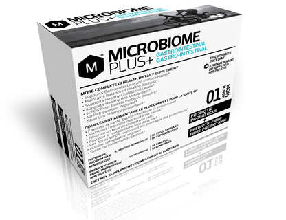 Probiotic Prebiotic for Heart Health & Bloating | Microbiome Plus+ ca