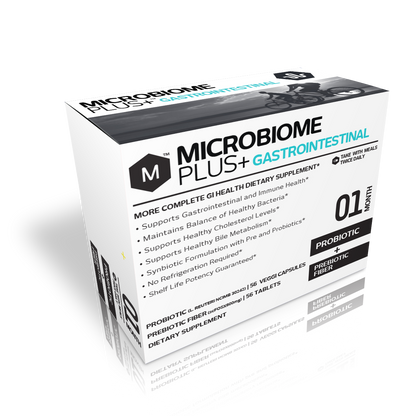 Microbiome Plus+ Probiotics for Cholesterol & Heart Health (1 Box)