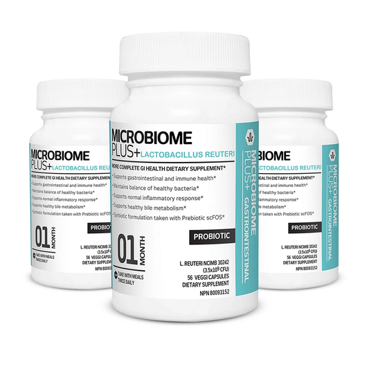 3-Pack Lactobacillus Reuteri NCIMB 30242 | Microbiome Plus+ ca